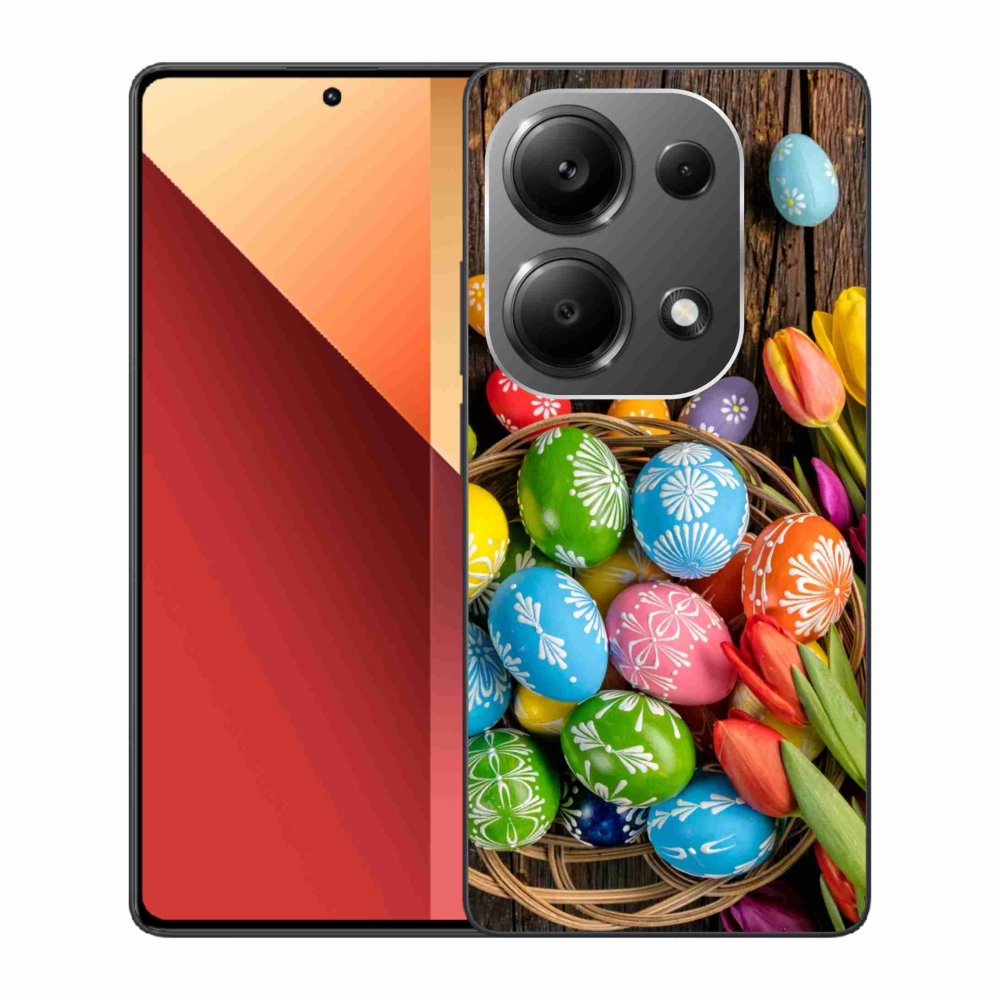 Gelový kryt mmCase na Xiaomi Redmi Note 13 Pro 4G/Poco M6 Pro - velikonoční vajíčka