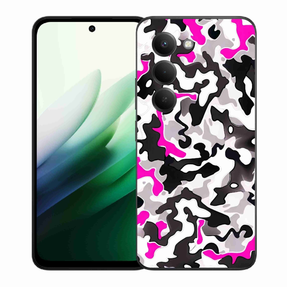 Gelový kryt mmCase na Xiaomi Redmi 15 5G (169mm) - maskáčový vzor 5