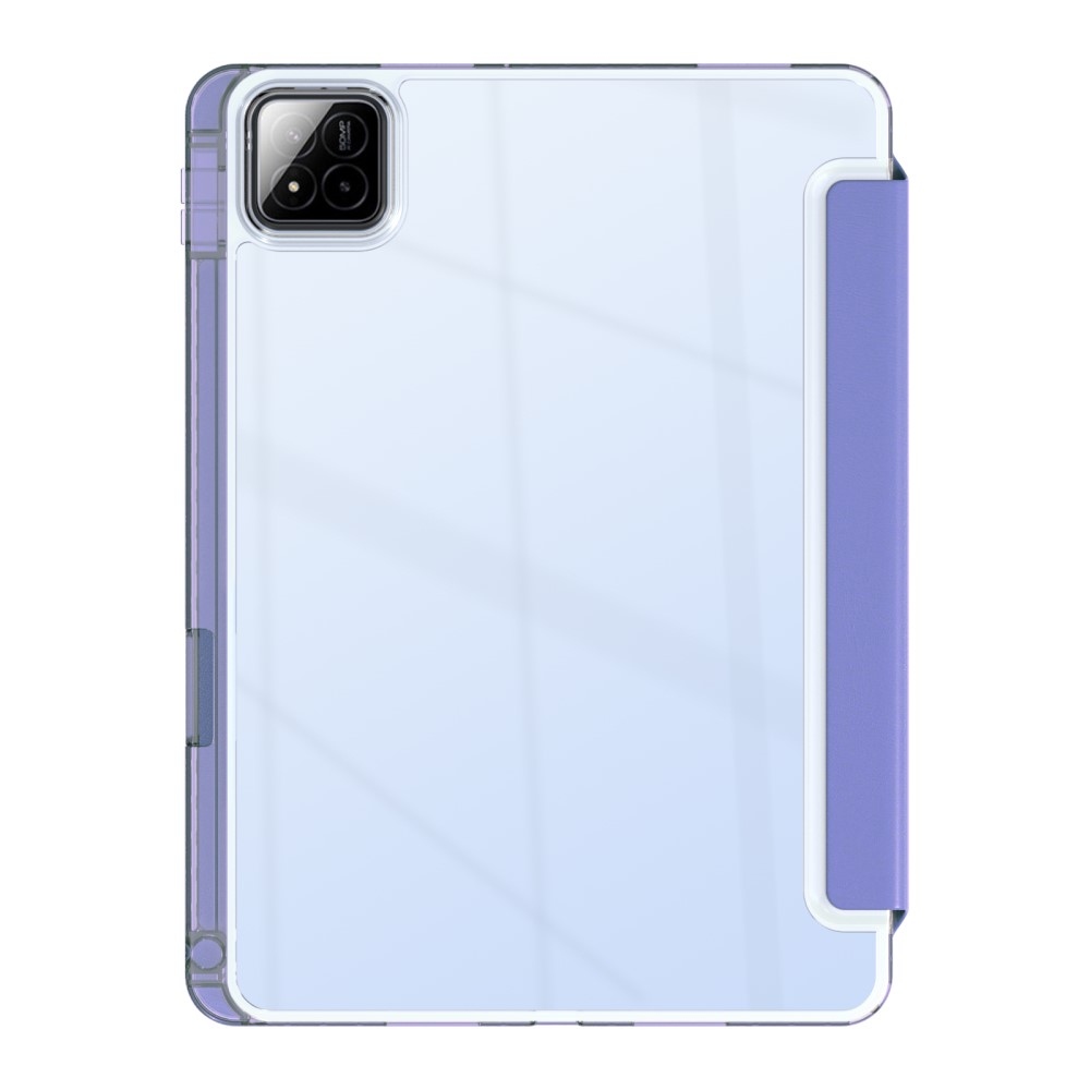 Origami chytré polohovací pouzdro na tablet Xiaomi Pad 7/7 Pro - tmavěfialové