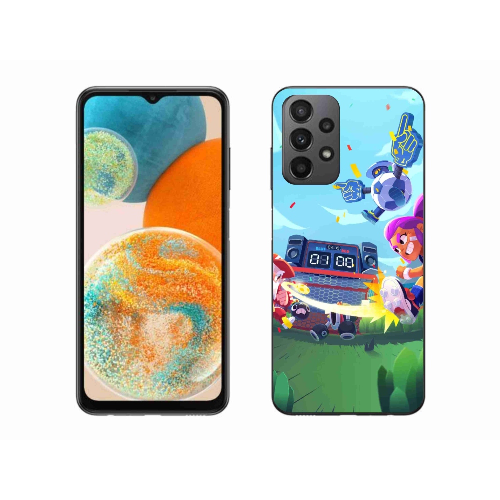 Gelový kryt mmCase na Samsung Galaxy A23 4G/5G - brawl stars 1