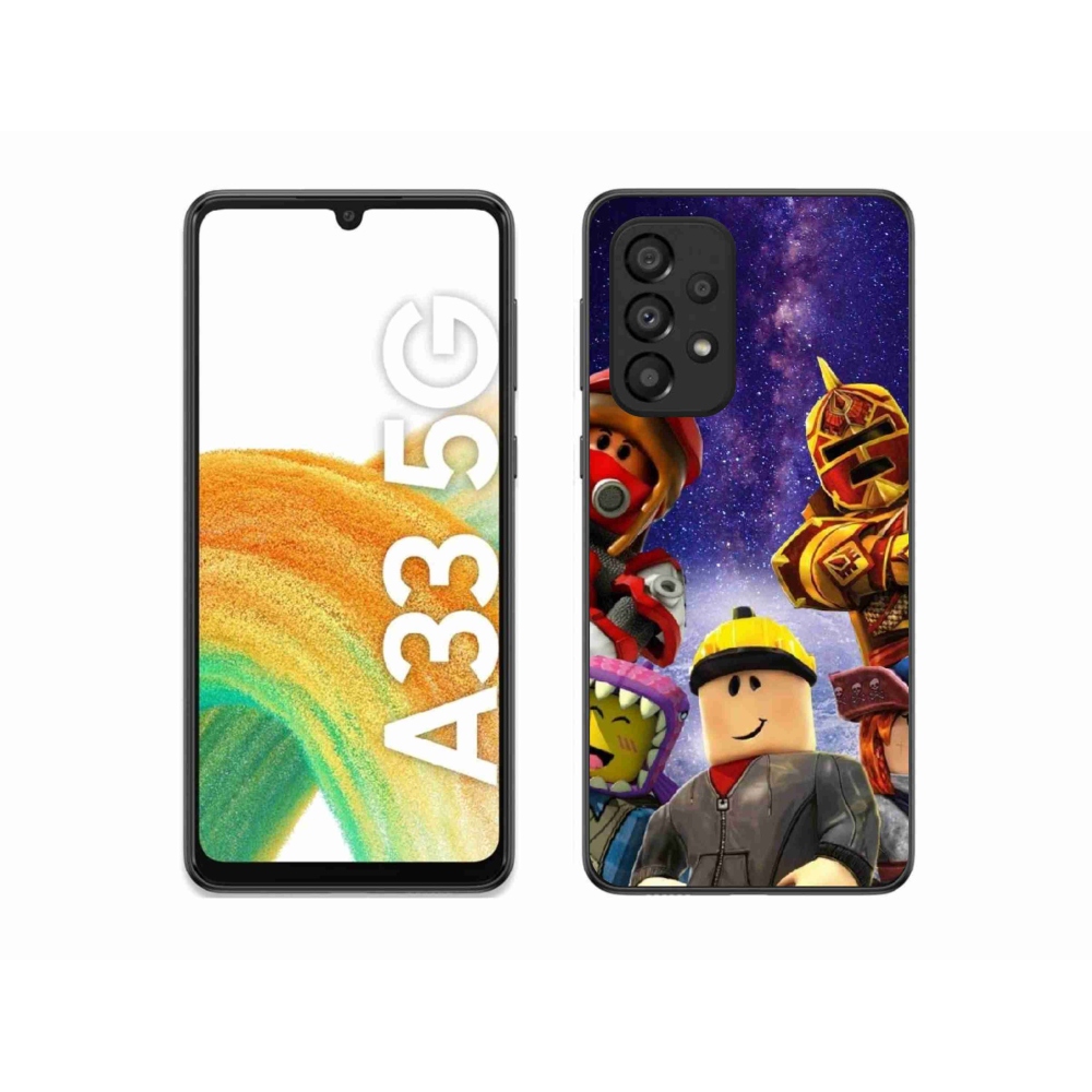 Gelový kryt mmCase na Samsung Galaxy A33 5G - roblox 3