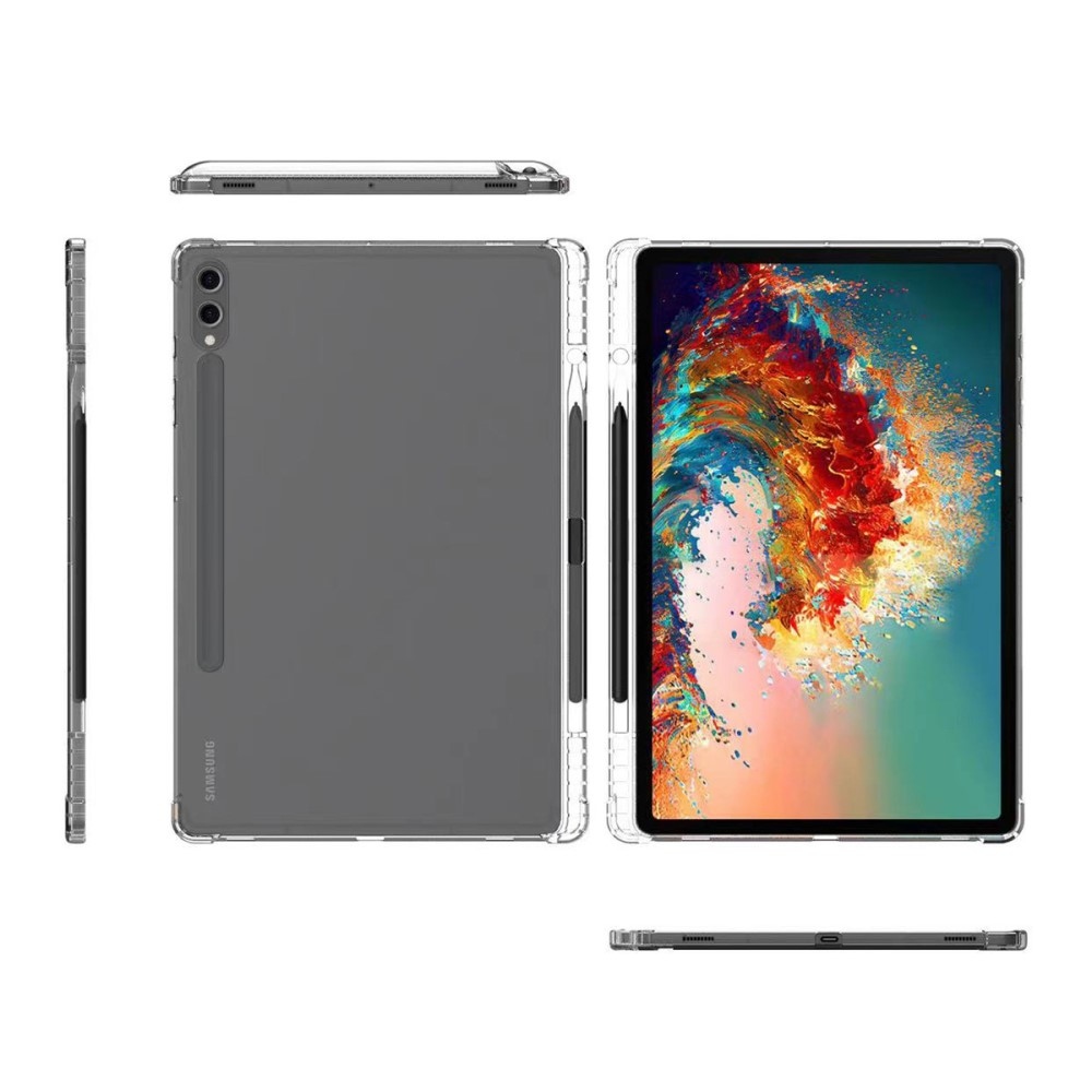 Průhledný gelový obal na Samsung Galaxy Tab S9 Ultra/Tab S10 Ultra - průhledný