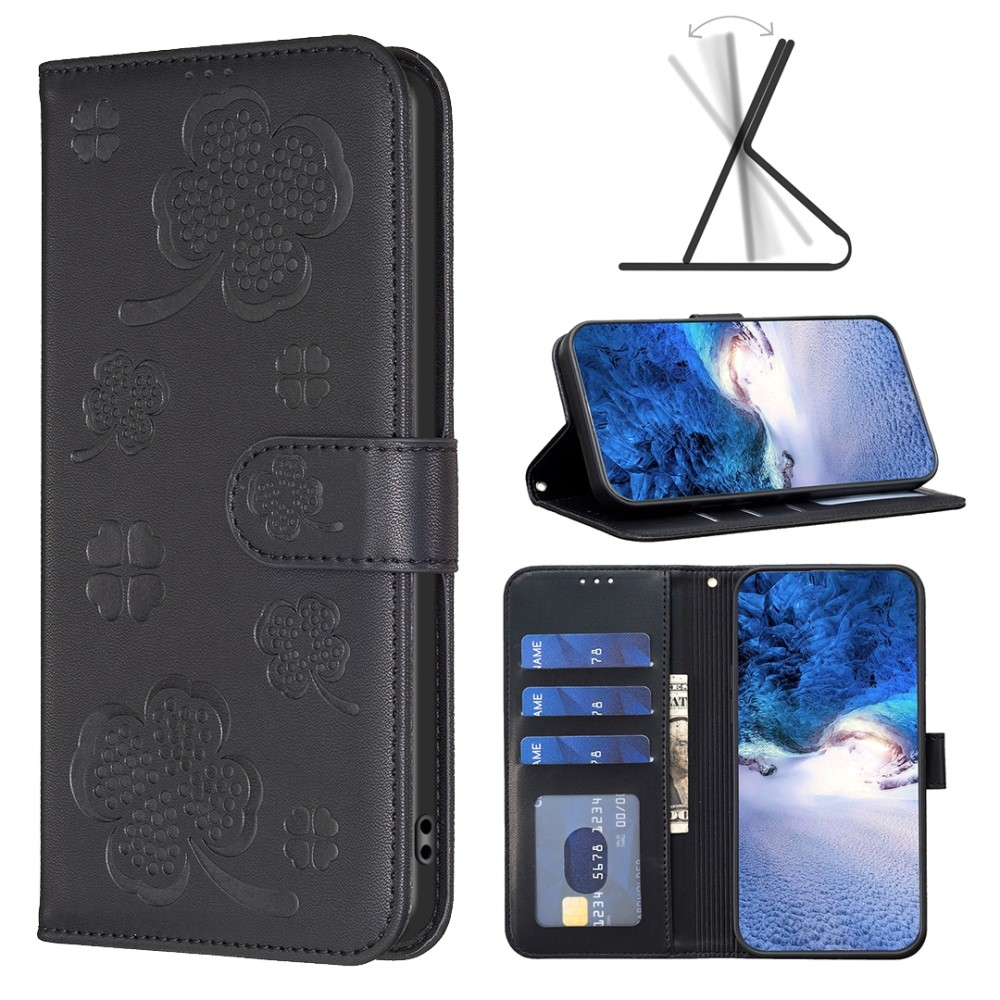 Clover knížkové pouzdro na Honor Magic 6 Lite 5G - černé