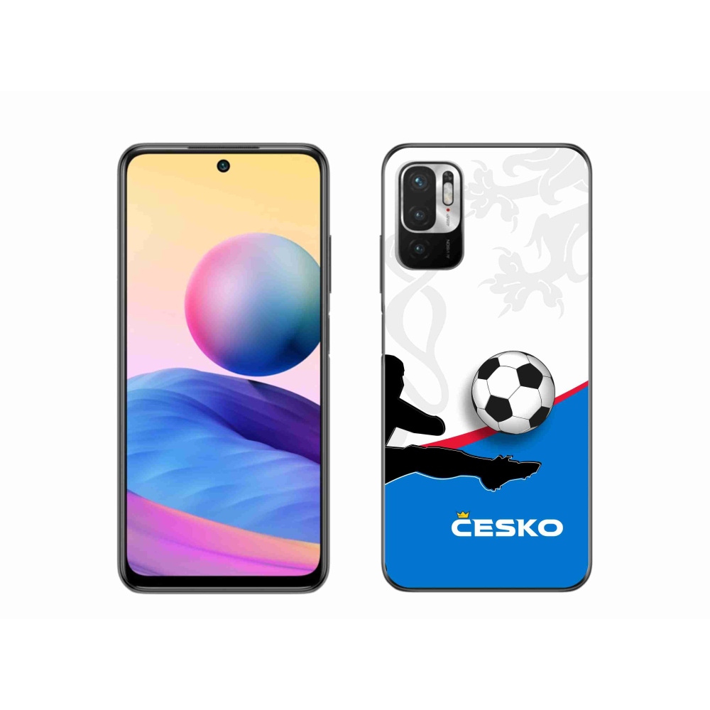Gelový kryt mmCase na Xiaomi Redmi Note 10 5G - fotbal Česko 3
