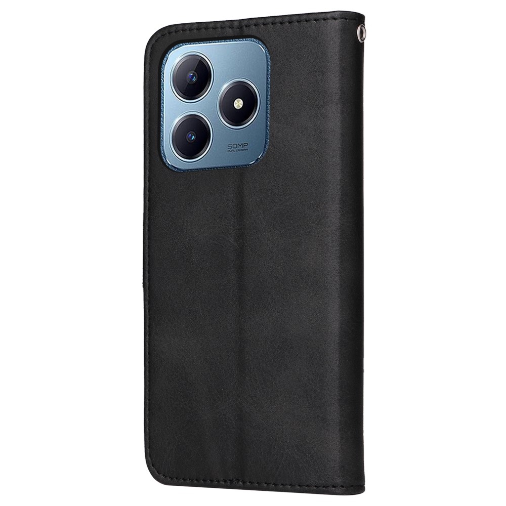 Feel knížkové pouzdro na Realme Note 60 - černé