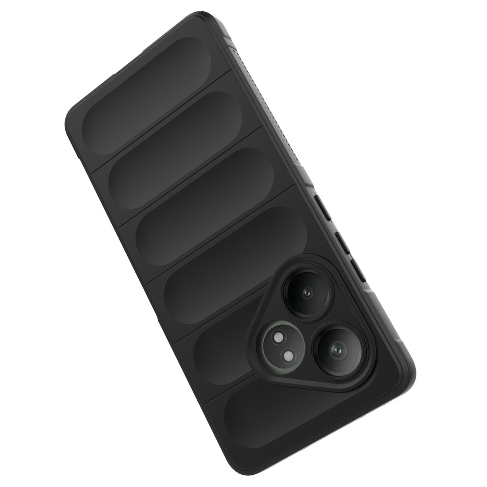 Rugg odolný gelový obal na Realme GT 6 5G/ GT 6T 5G - černý