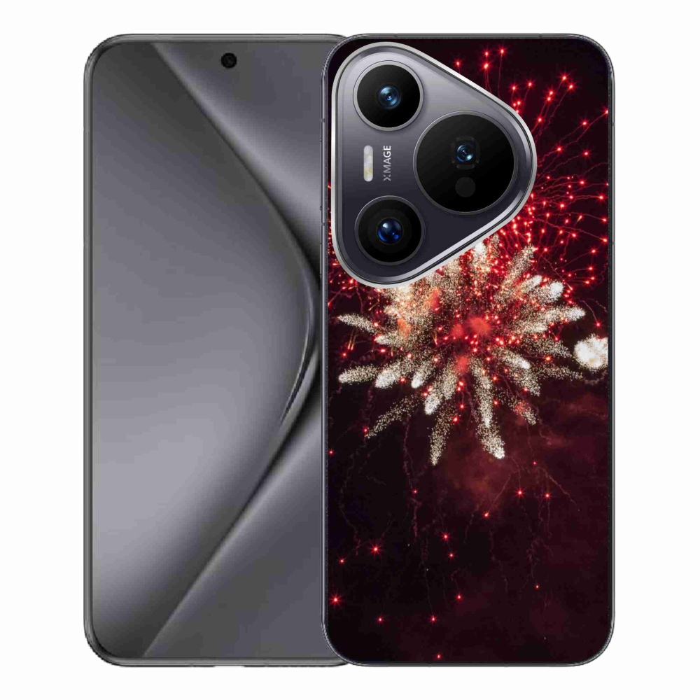 Gelový kryt mmCase na Huawei Pura 70 Pro - ohňostroj