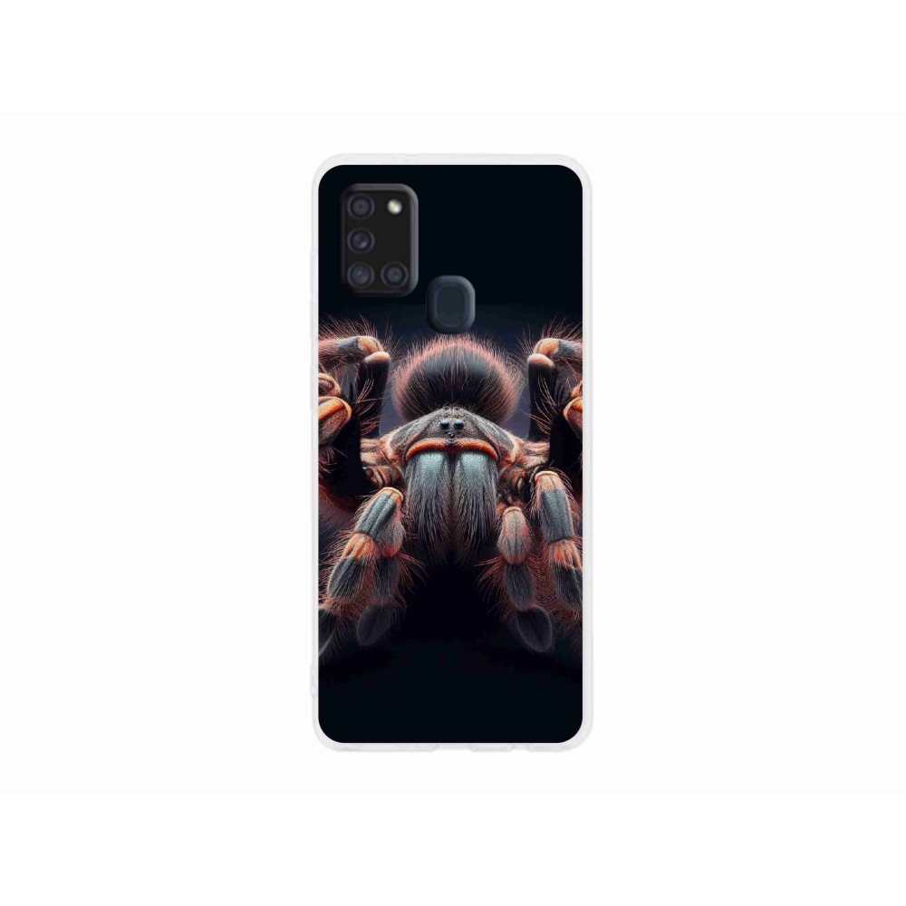 Gelový kryt mmCase na Samsung Galaxy A21s - tarantule