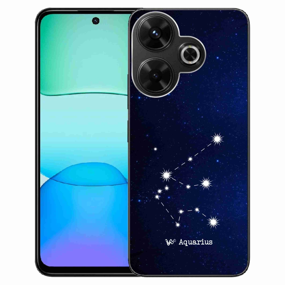 Gelový kryt mmCase na Xiaomi Redmi 13 4G/Poco M6 4G  - souhvězdí Vodnáře