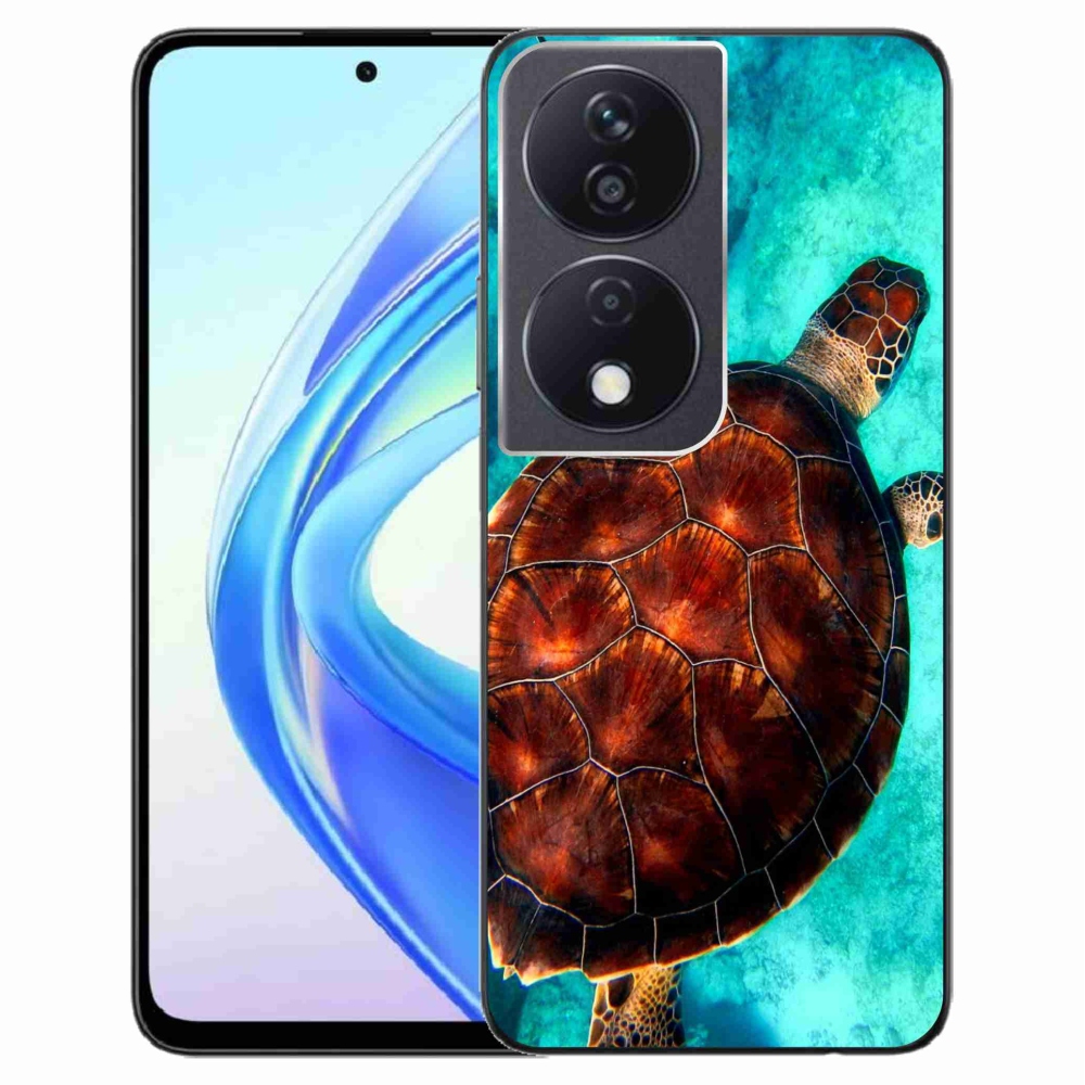 Gelový kryt mmCase na Honor X7b/Honor 90 Smart - želva