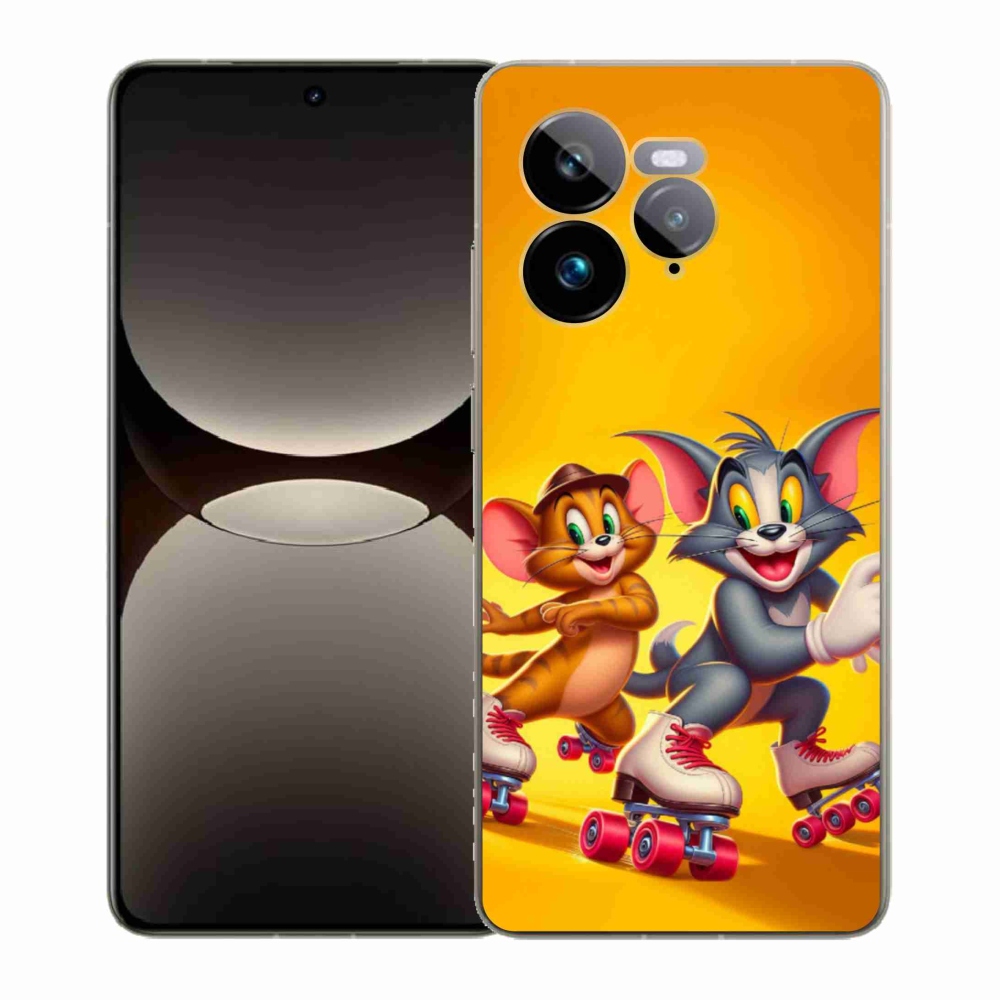 Gelový kryt mmCase na Realme GT 7 Pro 5G - tom a jerry