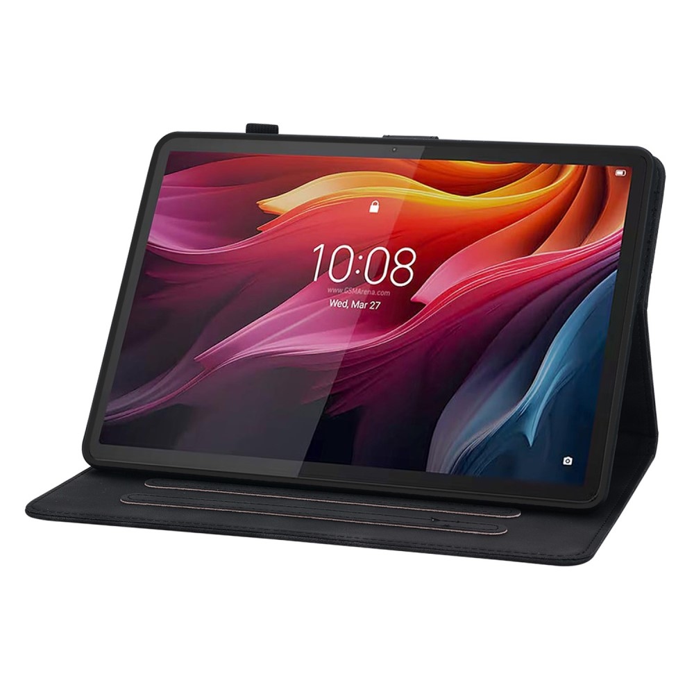 Flowers zavírací pouzdro na Lenovo Tab K11 Plus - černé
