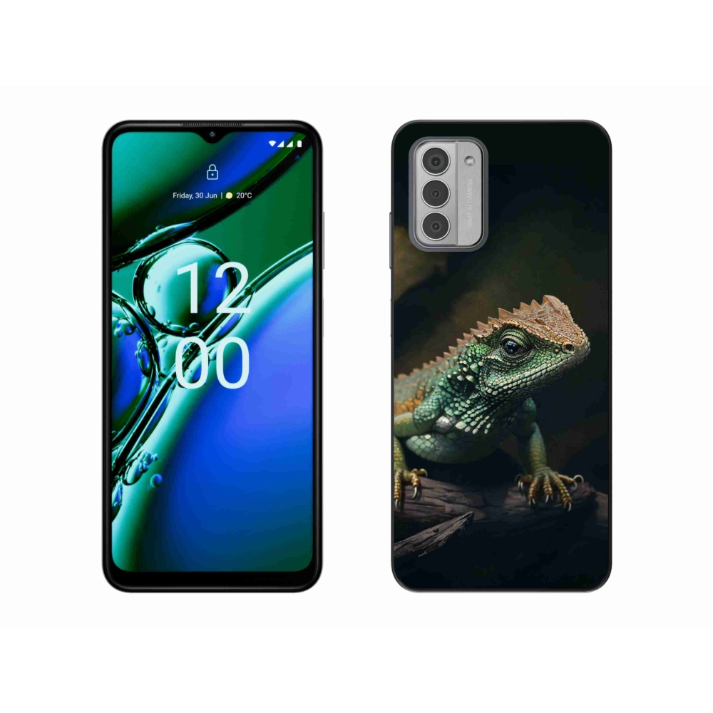 Gelový kryt mmCase na Nokia G42 - ještěr
