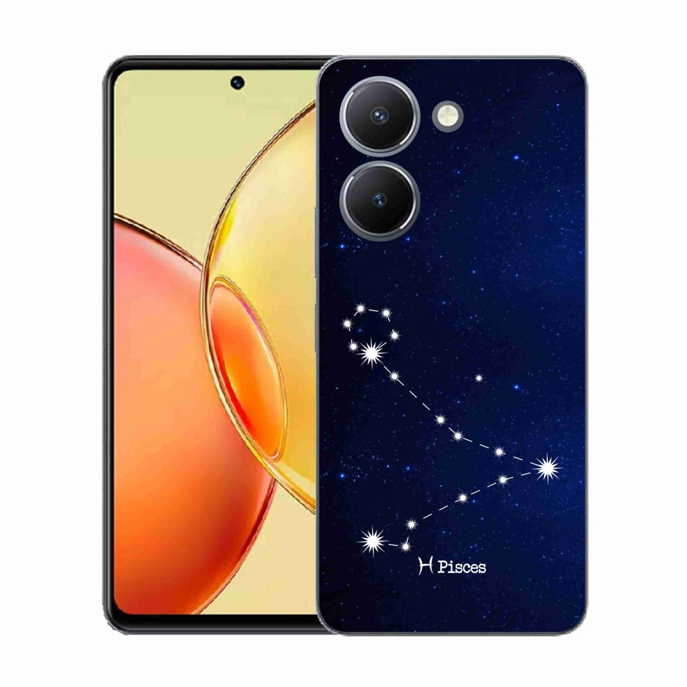 Gelový kryt mmCase na Vivo Y36 - souhvězdí Ryby