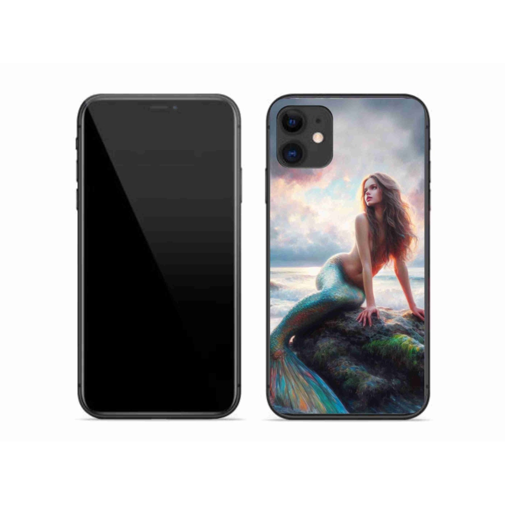 Gelový kryt mmCase na iPhone 11 - mořská panna