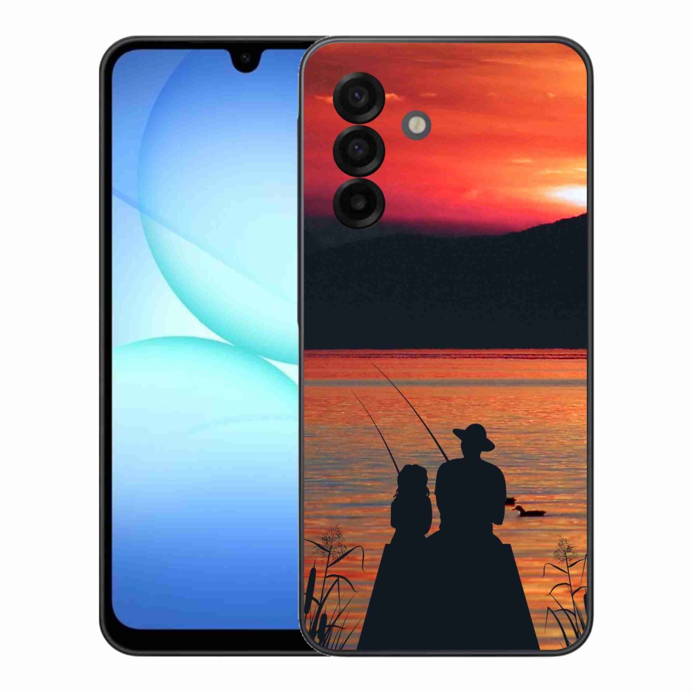 Gelový kryt mmCase na Samsung Galaxy A17 4G/5G - rybaření 3