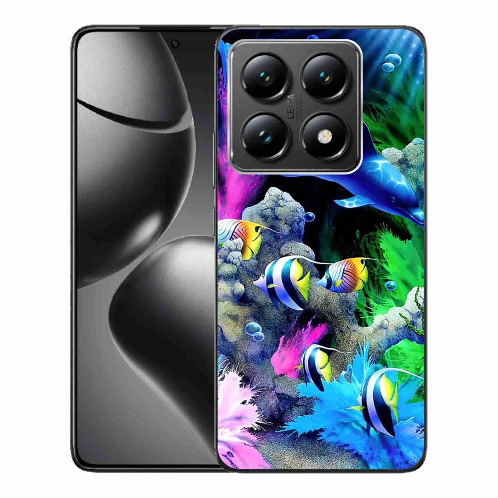 Gelový obal mmCase na Xiaomi 14T - mořský svět