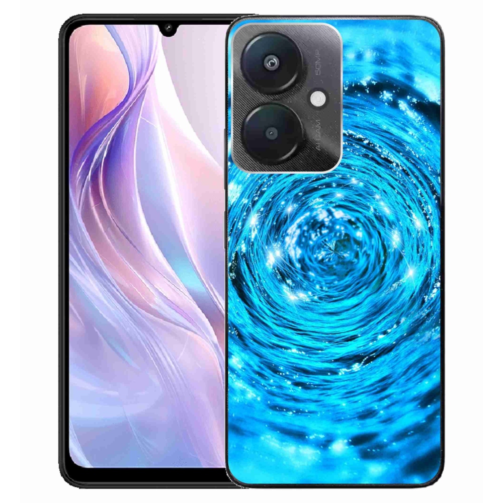 Gelový kryt mmCase na Xiaomi Redmi 13C 5G - vodní vír
