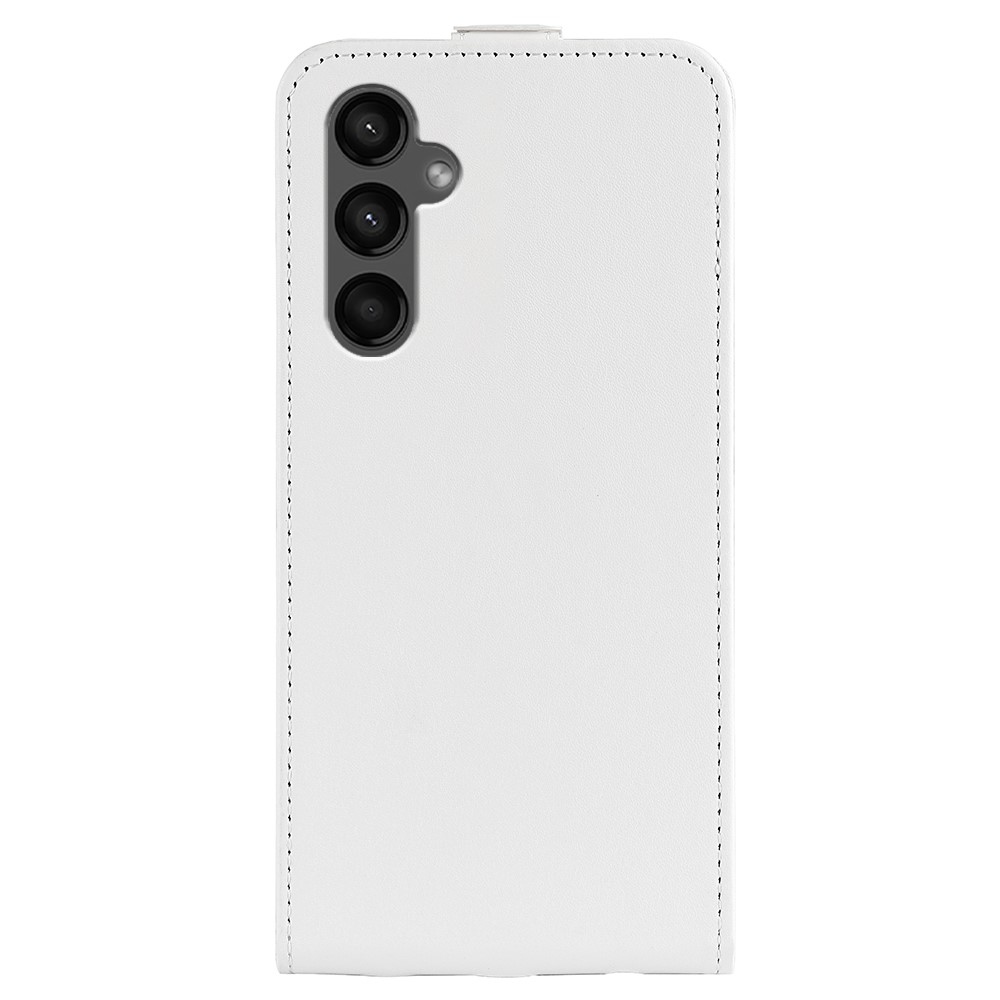 Vertical knížkové pouzdro na Samsung Galaxy A15 4G/5G - bílé