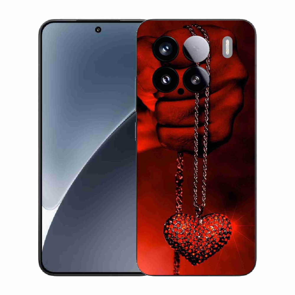 Gelový kryt mmCase na Xiaomi 15 - náhrdelník