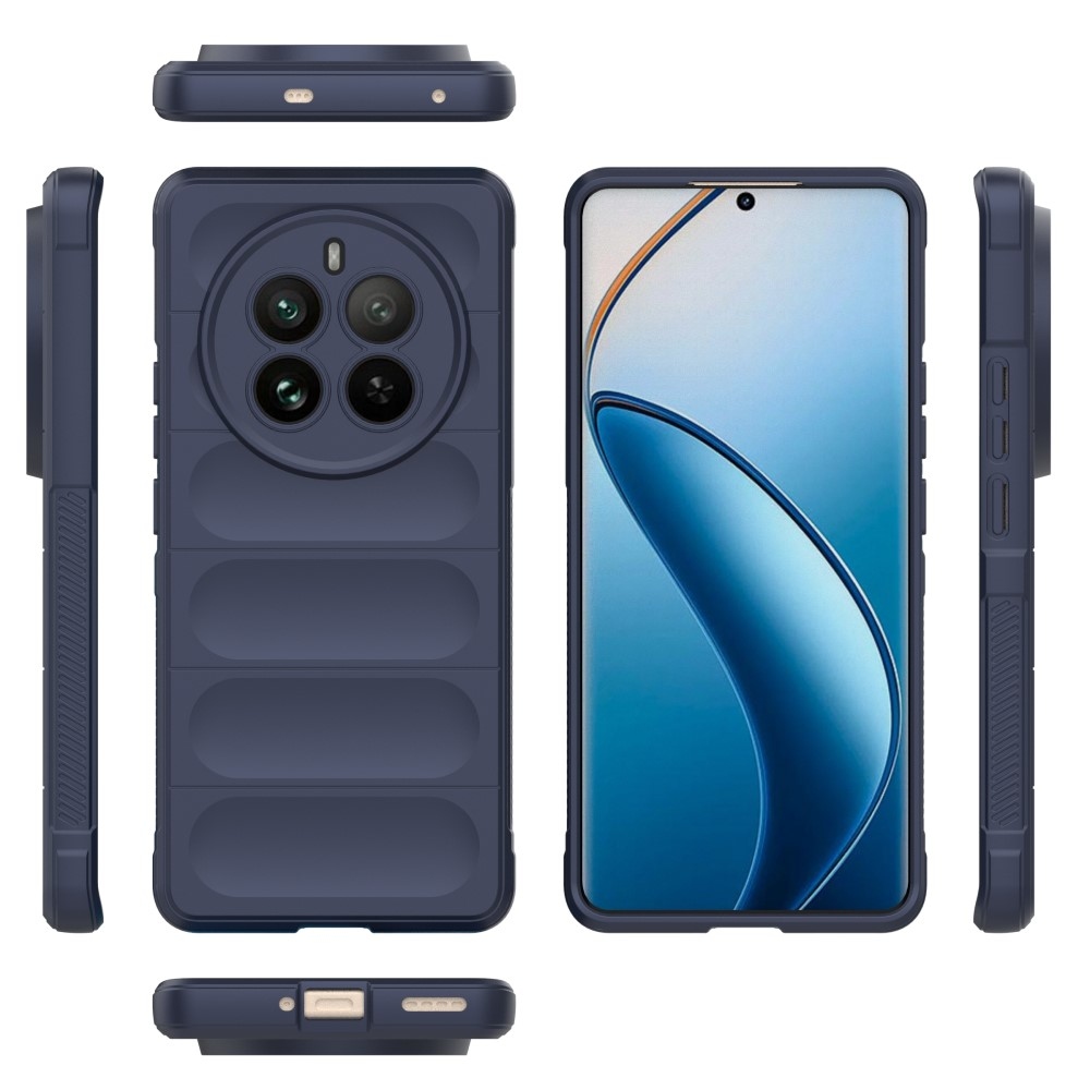 Rugg odolný gelový obal na Realme 12 Pro 5G/12 Pro+ 5G - tmavěmodrý