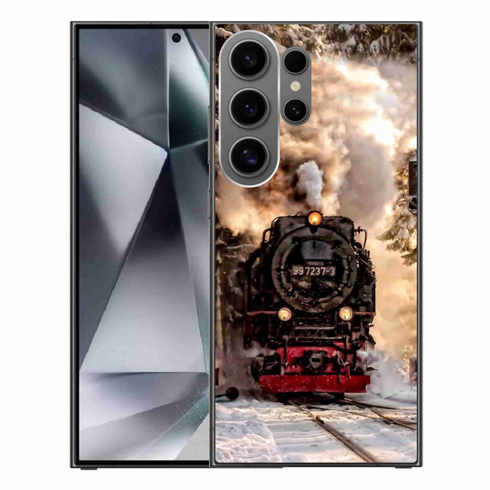 Gelový kryt mmCase na Samsung Galaxy S24 Ultra - vlak