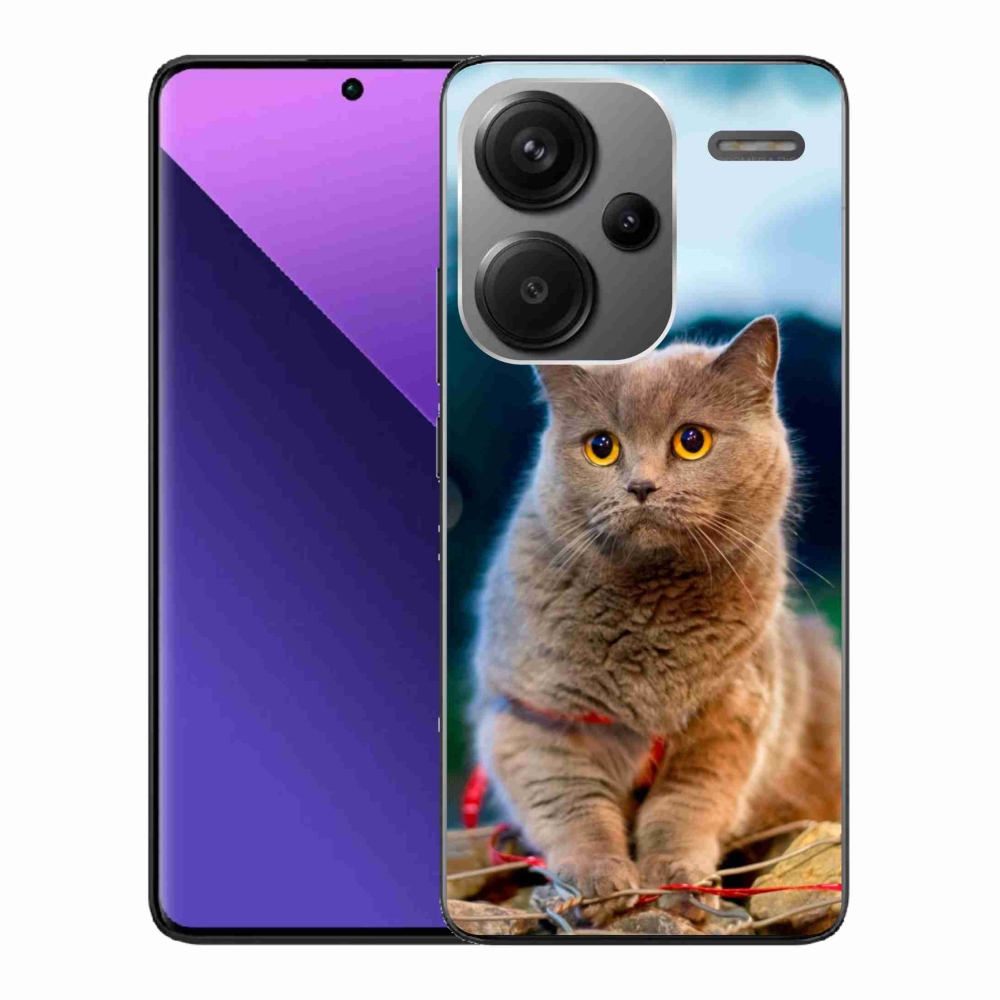Gelový kryt mmCase na Xiaomi Redmi Note 13 Pro+ 5G - britská modrá 2