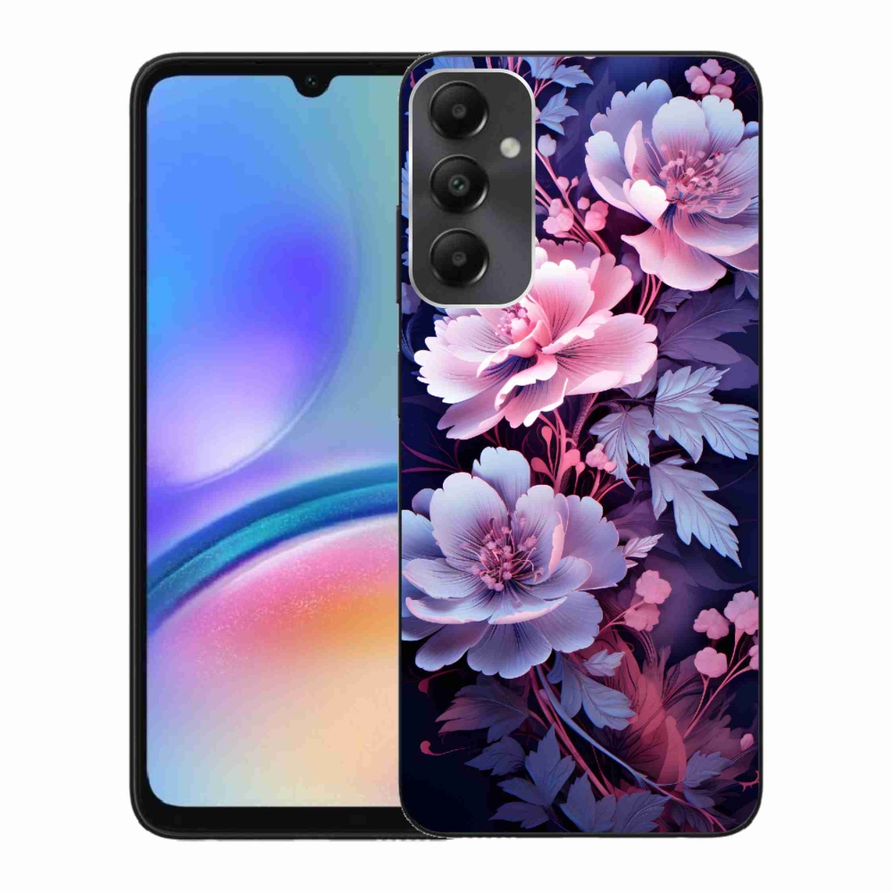 Gelový kryt mmCase na Samsung Galaxy A05s - květiny 11