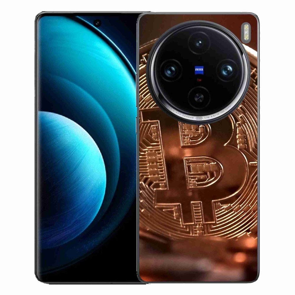 Gelový kryt mmCase na Vivo X100 Pro 5G - bitcoin