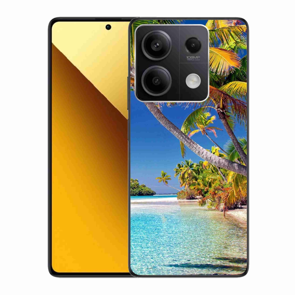 Gelový obal mmCase na Xiaomi Redmi Note 13 5G - mořská pláž