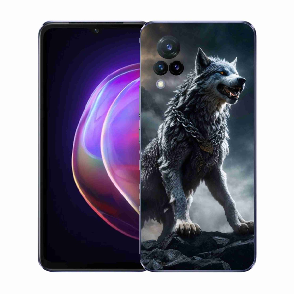 Gelový kryt mmCase na Vivo V21 4G/5G - vlk 1