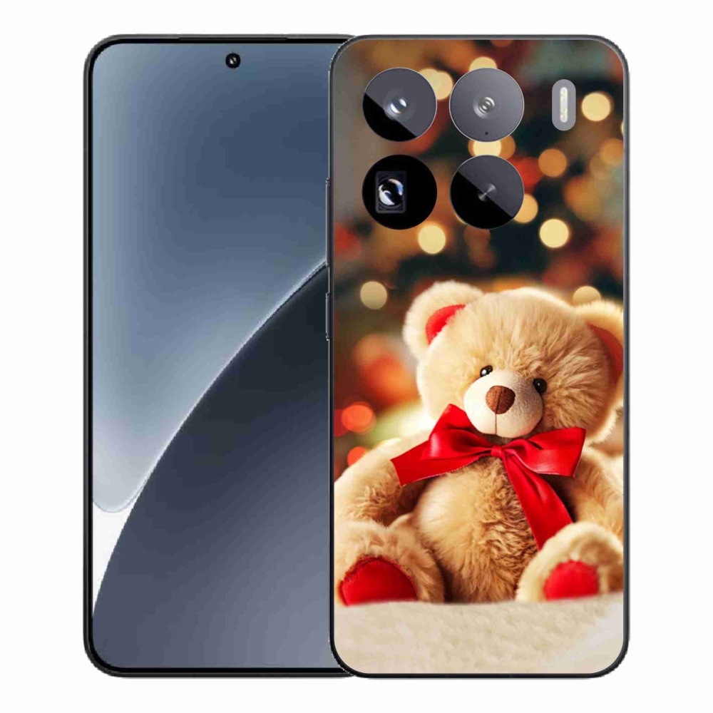 Gelový kryt mmCase na Xiaomi 15 Pro - plyšový medvídek