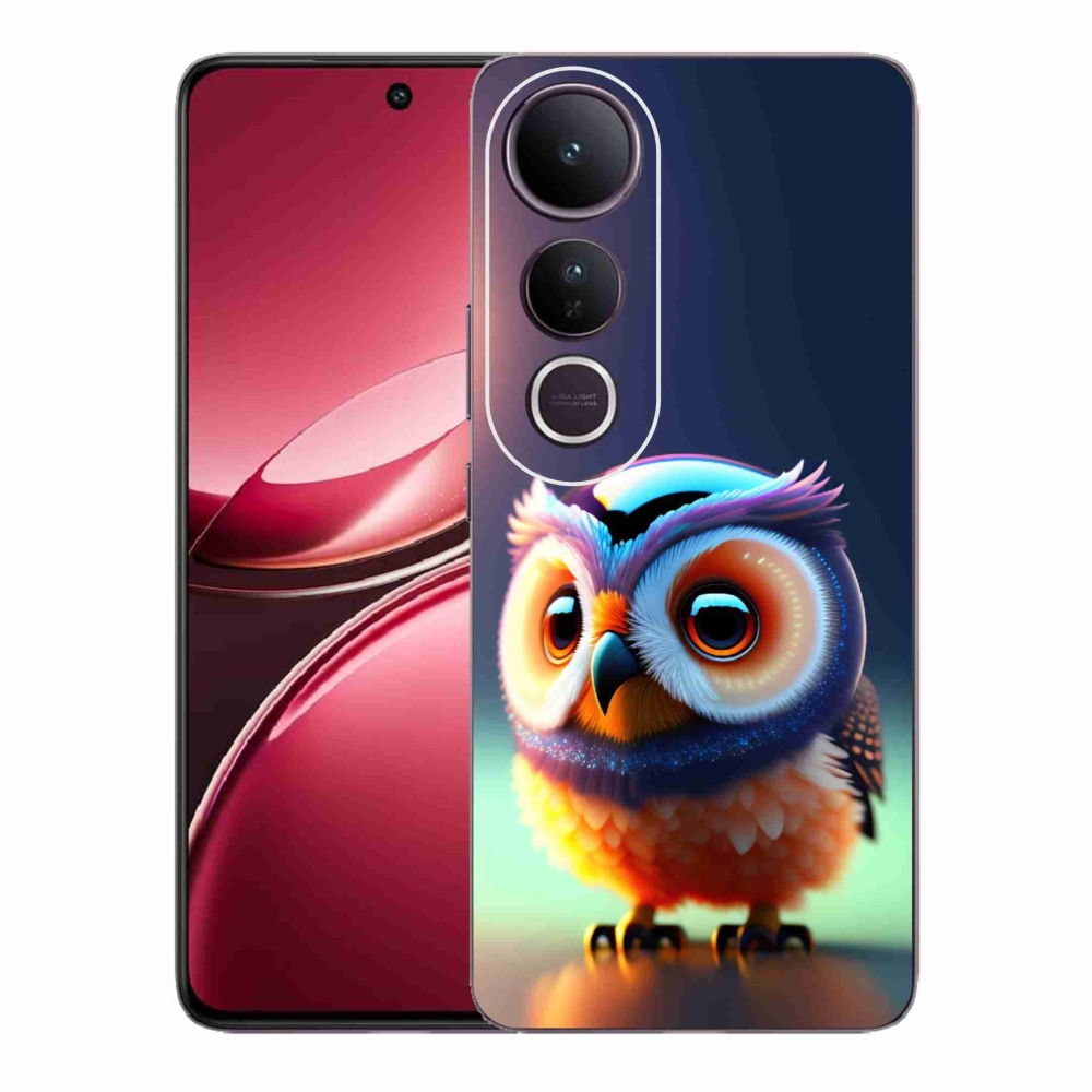 Gelový kryt mmCase na Vivo V50 Lite 4G/5G - sovička