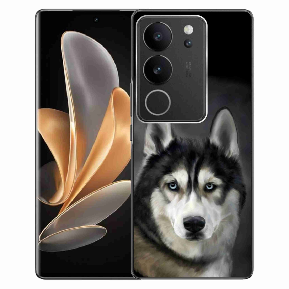 Gelový obal mmCase na Vivo V29 5G - husky