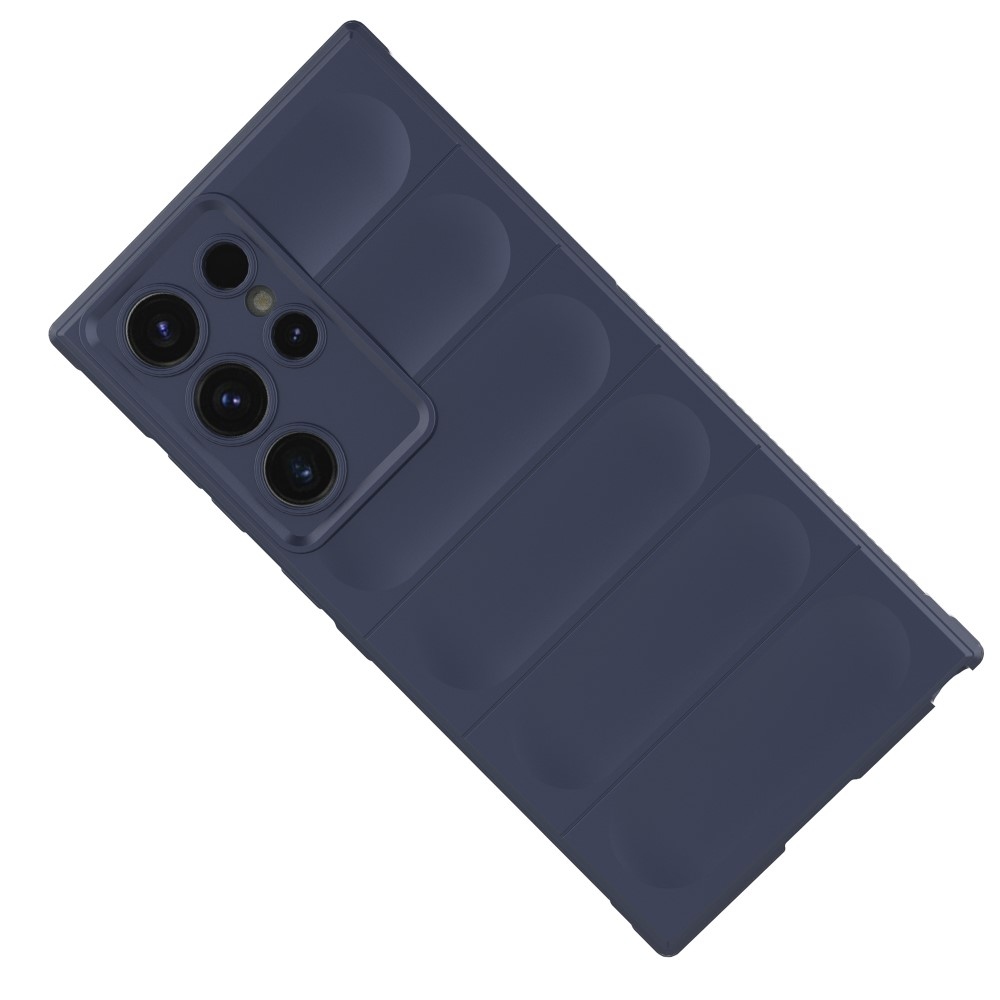 Rugg odolný gelový obal na Samsung Galaxy S24 Ultra - tmavěmodrý