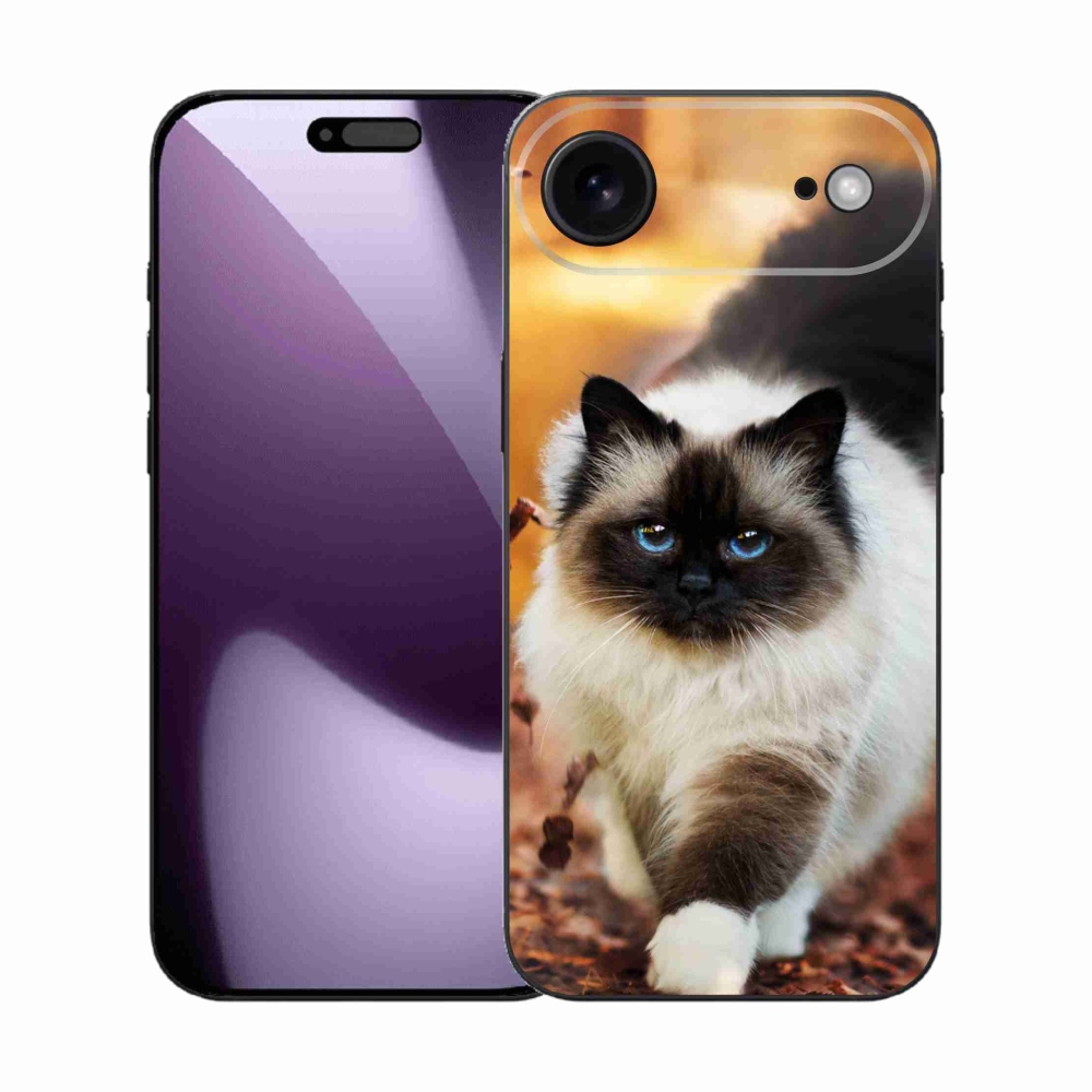 Gelový kryt mmCase na iPhone 17 Air - kočka