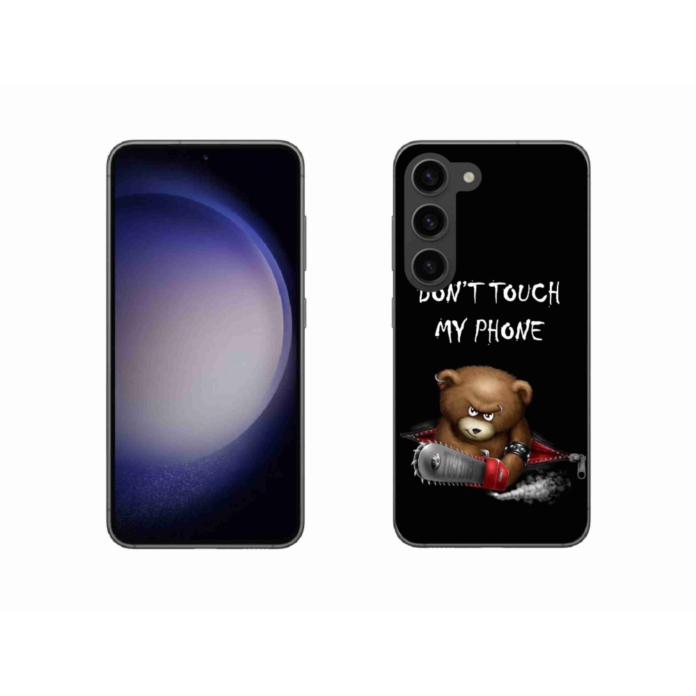 Gelový kryt mmCase na Samsung Galaxy S23 5G - nesahej na telefon