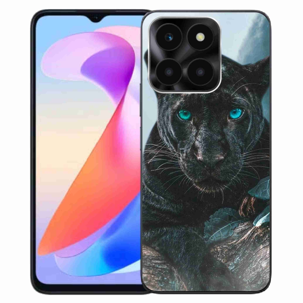 Gelový kryt mmCase na Honor X6a - černý panter