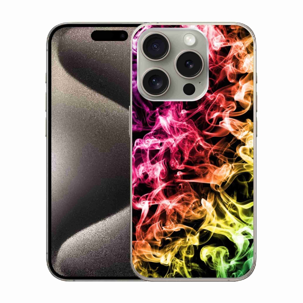 Gelový kryt mmCase na iPhone 15 Pro - abstraktní vzor 6