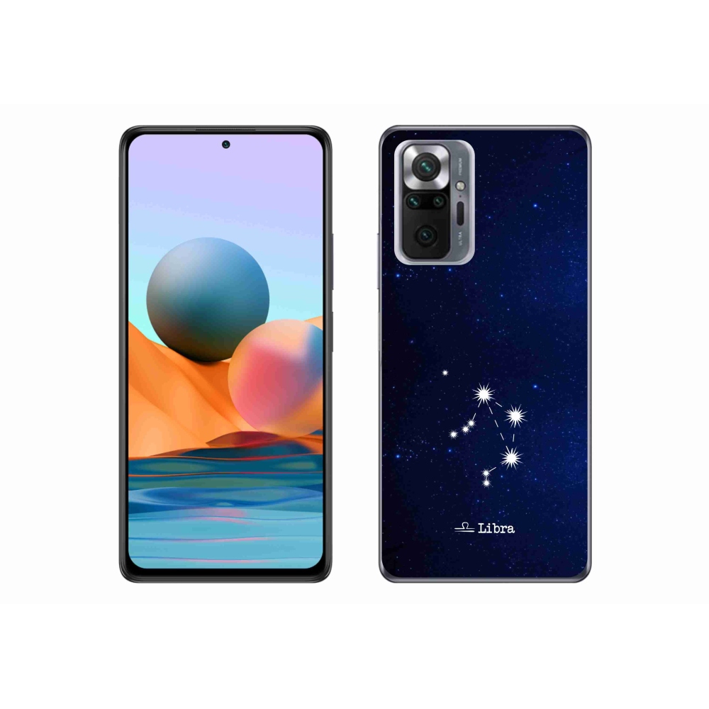 Gelový kryt mmCase na Xiaomi Redmi Note 10 Pro - souhvězdí Váhy