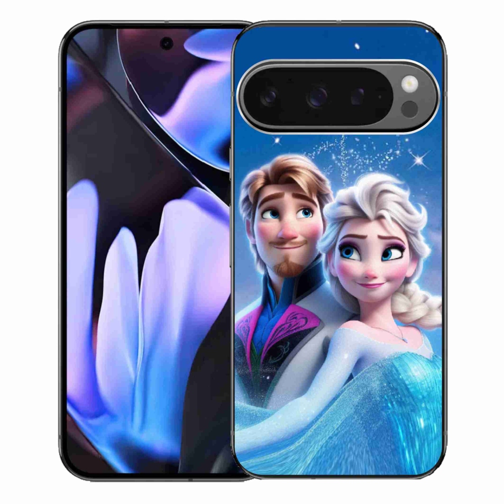 Gelový kryt mmCase na Google Pixel 9 Pro XL - ledové království 1