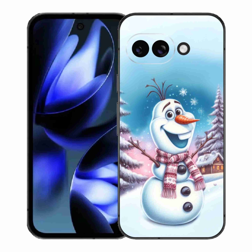 Gelový kryt mmCase na Google Pixel 9a - ledové království