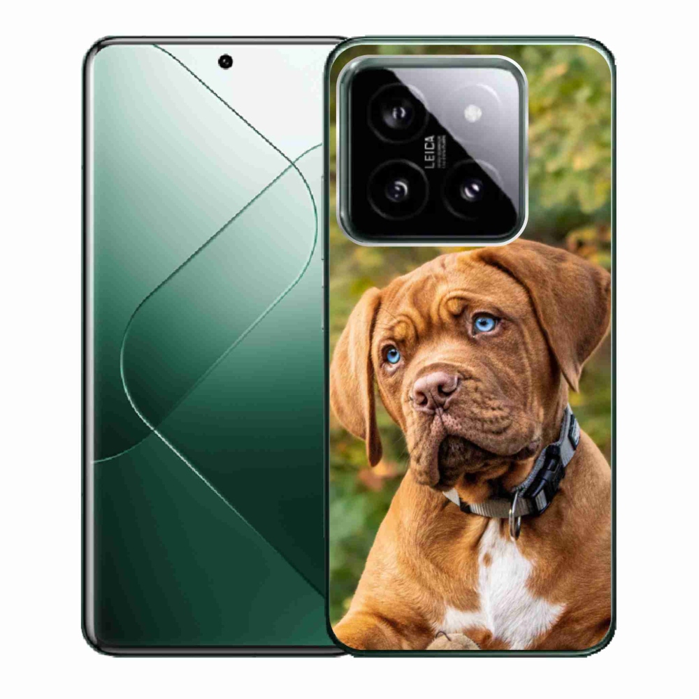 Gelový kryt mmCase na Xiaomi 14 - štěně 