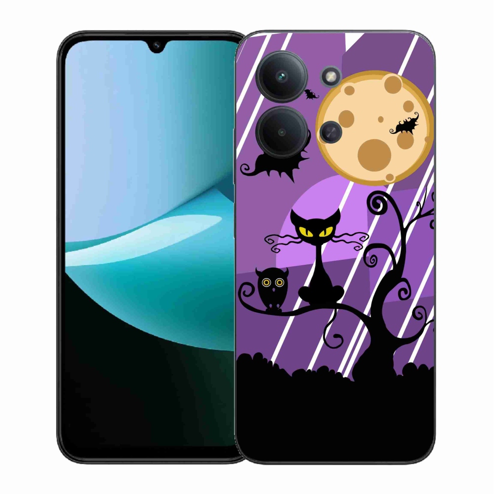 Gelový kryt mmCase na Xiaomi Redmi 15C 4G (171mm)/Poco C85 4G (171mm) - halloween