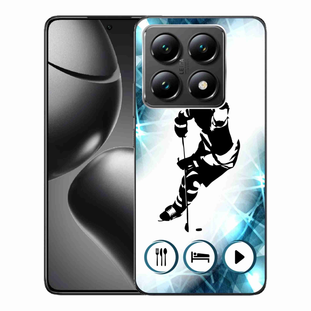 Gelový kryt mmCase na Xiaomi 14T - hokej 1