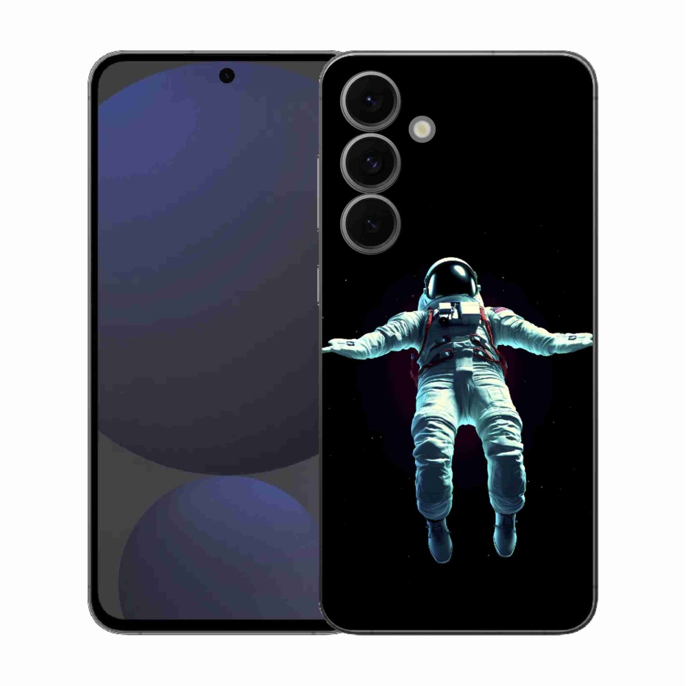 Gelový kryt mmCase na Samsung Galaxy S25 FE - kosmonaut