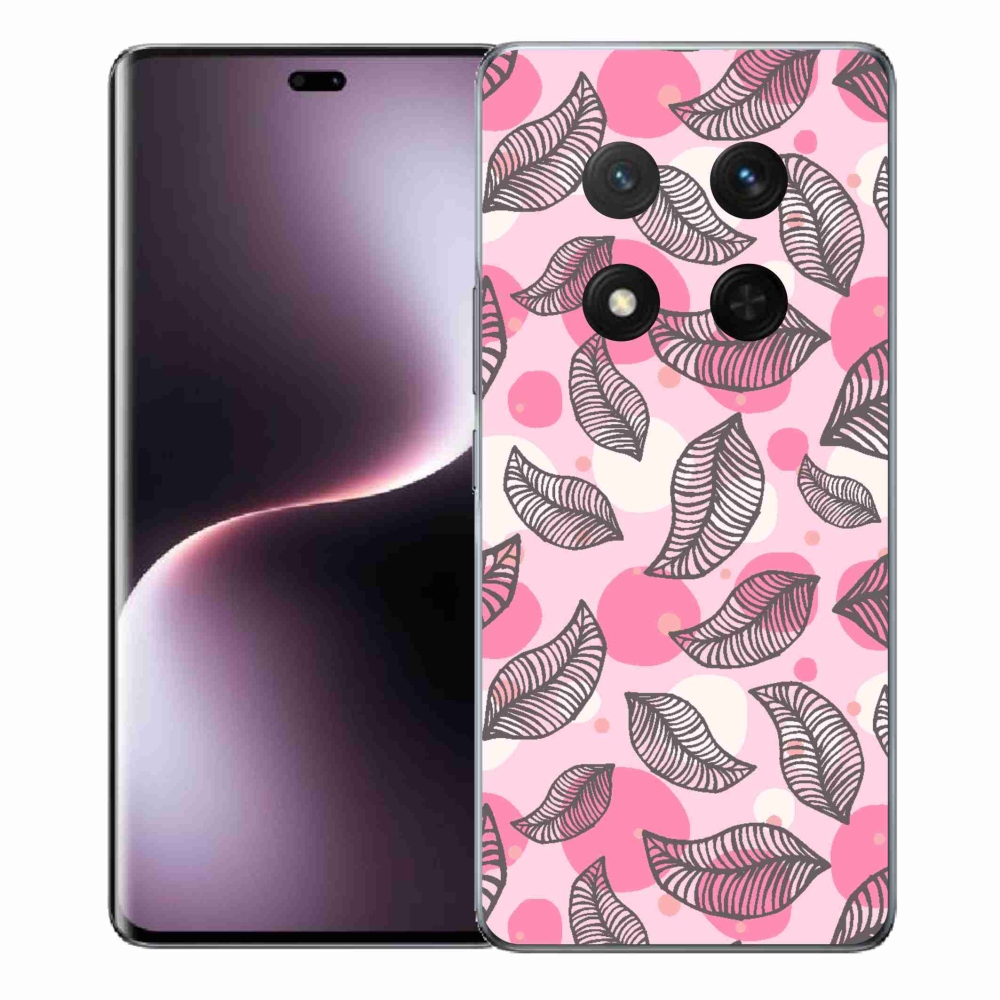 Gelový kryt mmCase na Honor Magic 7 Lite 5G - kreslené padající listy