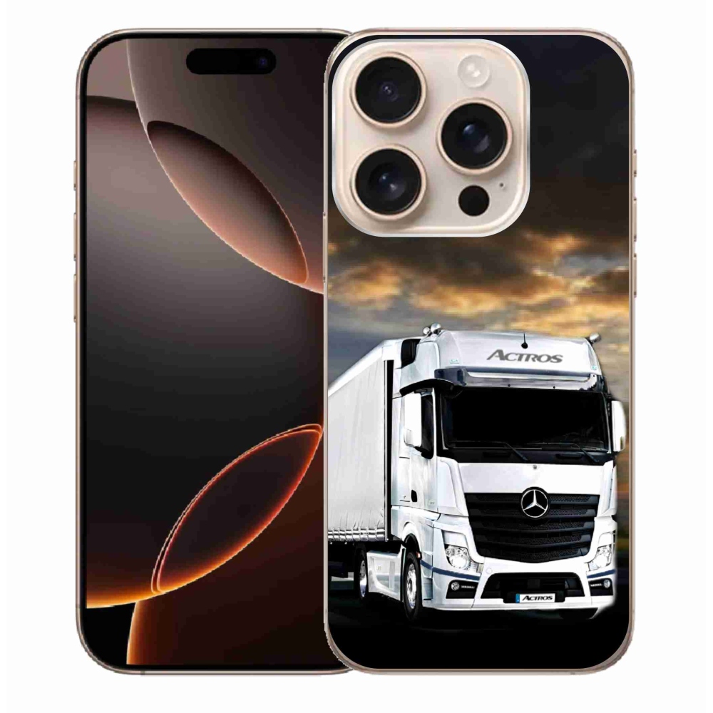 Gelový kryt mmCase na iPhone 16 Pro Max - kamion
