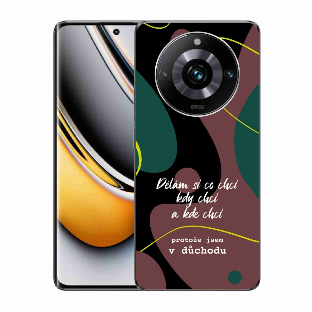 Gelový kryt mmCase na Realme 11 Pro/11 Pro+ - vtipný text 10 černé pozadí