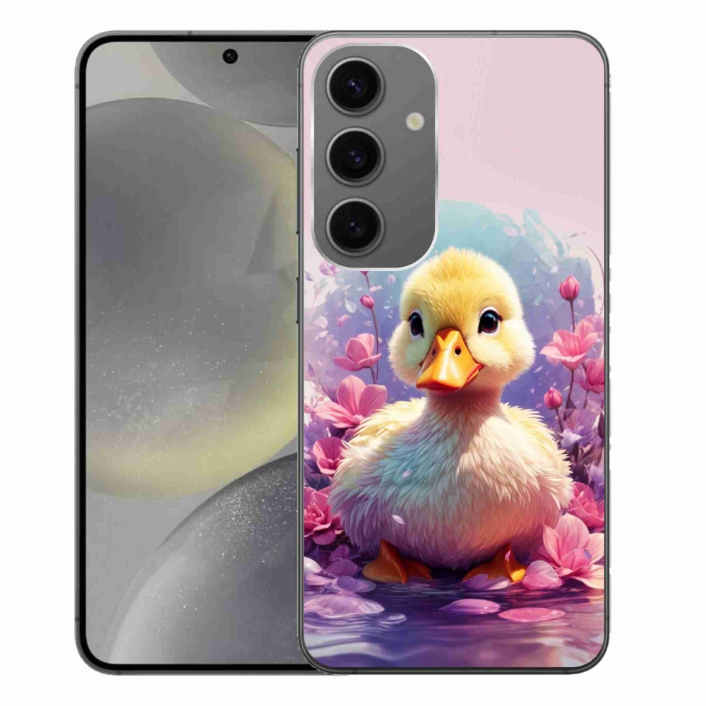 Gelový kryt mmCase na Samsung Galaxy S24+ - kachnička
